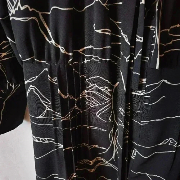 ♥Topshop button down dress with adjustable waist strings - Picture 5 of 12